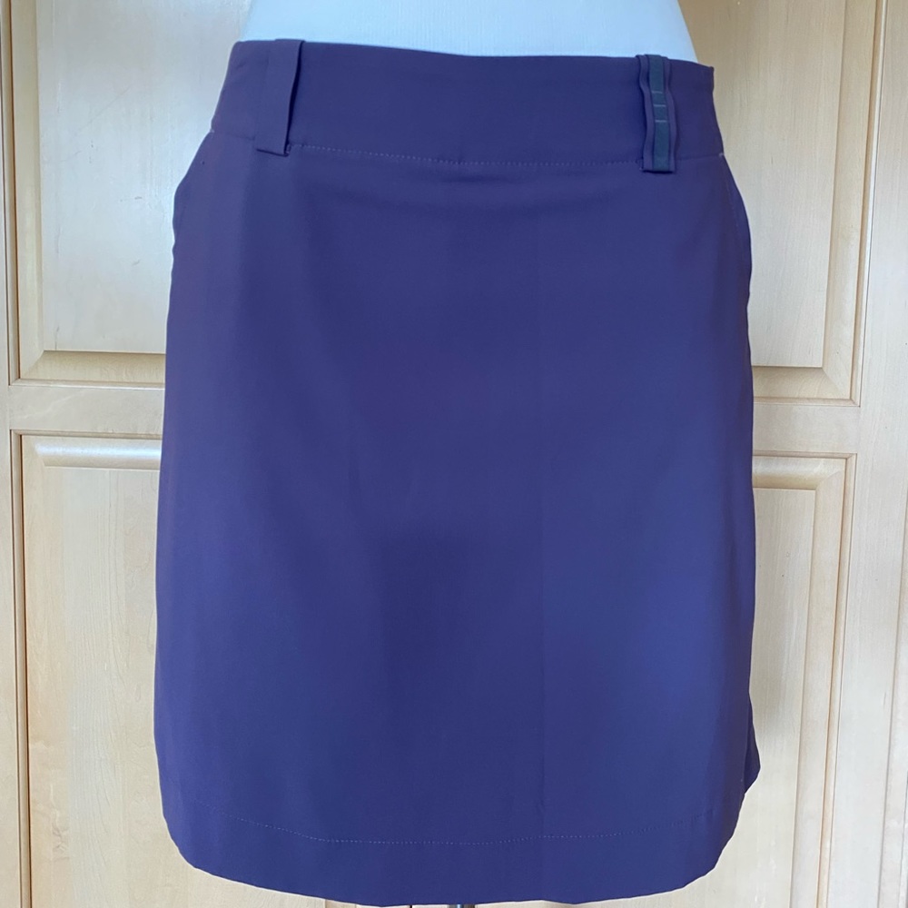Nike fit-dry Golf Womens Skort Skirt Shorts purple NWOT size 6 P